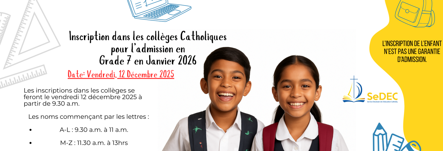 inscription dans les colleges